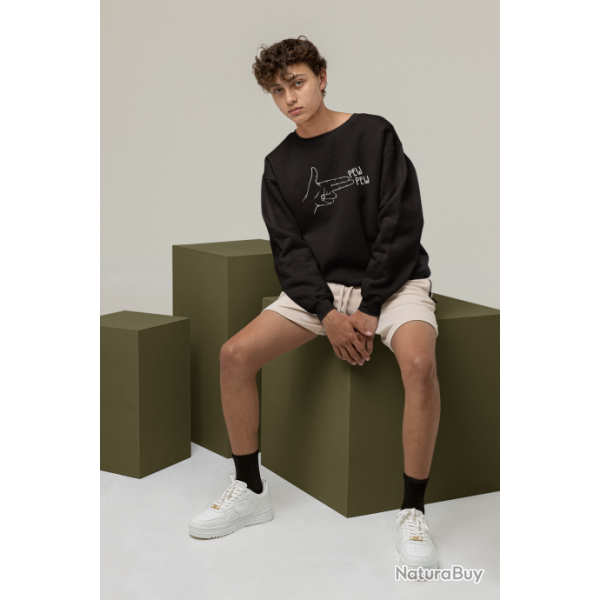 Sweat Humour Pew Pew