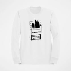 Sweat Humour Tirer c est bon pour la sant&eacute; Blanc