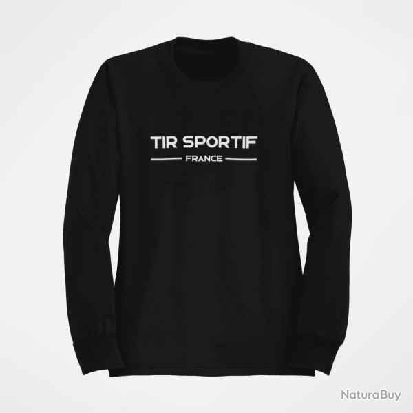 Sweat Tir Sportif France Noir