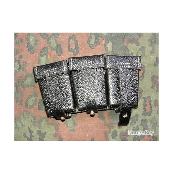 Cartouchi�re en cuir Mauser 98K