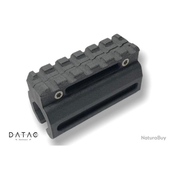 Rail Picatinny 21mm Nylon carbone pour Colt 1851 Pietta