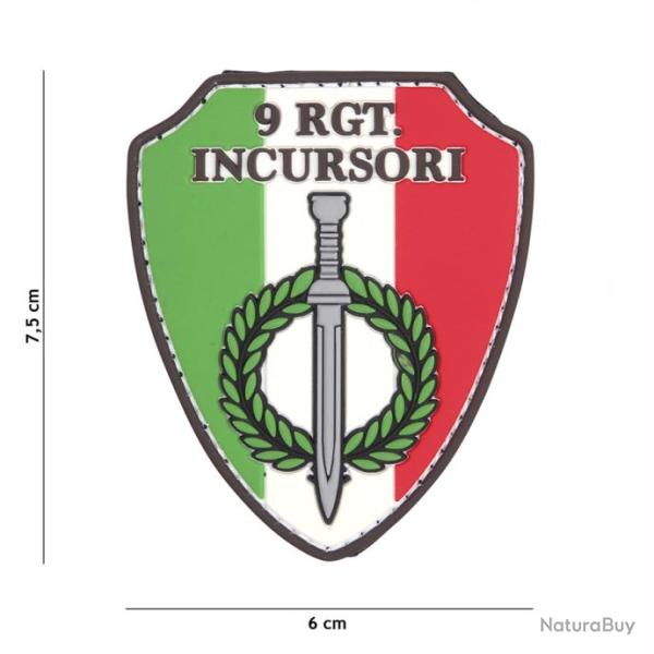 Patch 3D PVC 9 rgt Incursori (101 Inc)