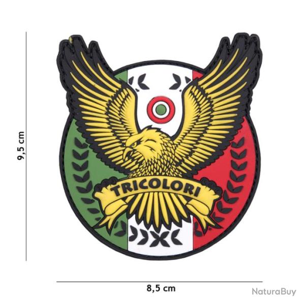 Patch 3D PVC Tricolori Italie (101 Inc)