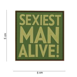 Patch 3D PVC Sexiest Man Alive OD (101 Inc)