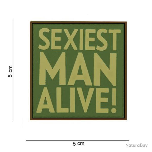 Patch 3D PVC Sexiest Man Alive OD (101 Inc)