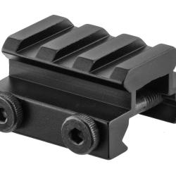 R&eacute;hausse rail Picatinny 3 slots