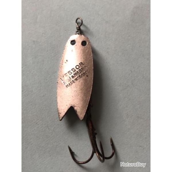 1 cuill�re L'ESSOR argent 2,50 cm p�che CARNASSIER occasion ancien collection