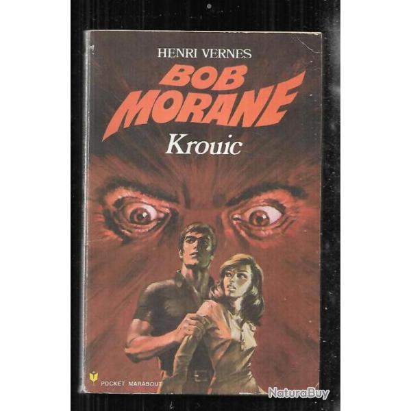 bob morane krouic n113 d'henri vernes pocket marabout