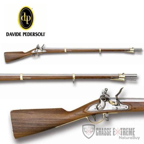 Fusil PEDERSOLI 1798 Austrian � Silex Cal 69