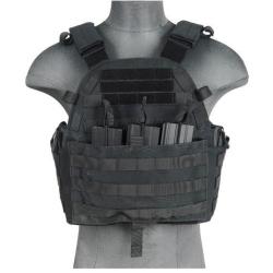 Veste Plate Carrier 1000D noire