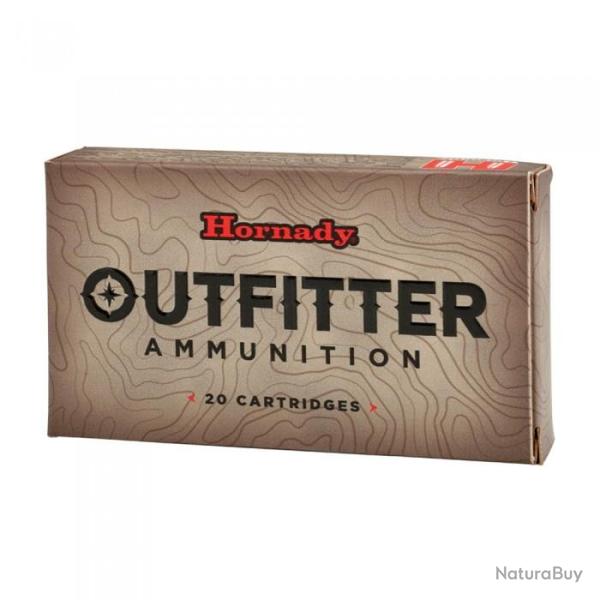 Munitions HORNADY calibre 300 Win Mag Outfitter 180gr - 11.7g x20
