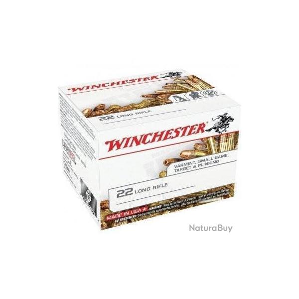 Munitions WINCHESTER cal.22lr super X 36gr lhp copper plated par 705