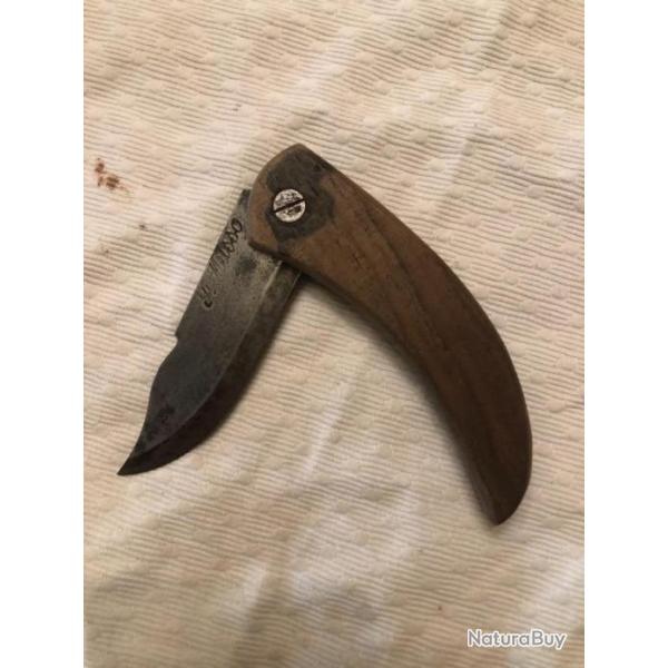 couteau pliant corse "musso" cornicciolu