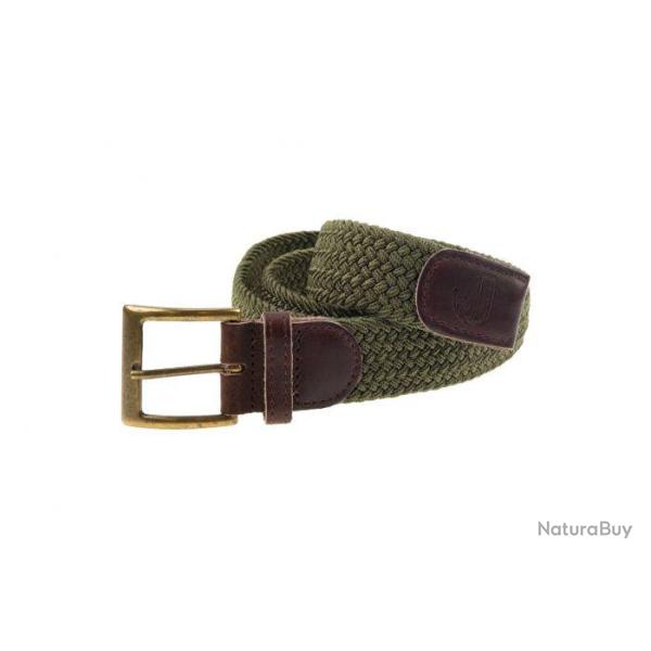 Ceinture en tresse �lastique Januel - Vert