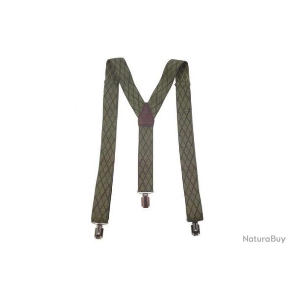 Bretelles 3 pinces Januel - Vert quadrill�