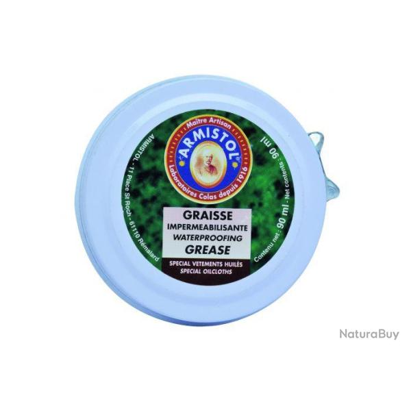 Bo�te de graisse imperm�abilisante Armistol pour tissu huil� 100ml