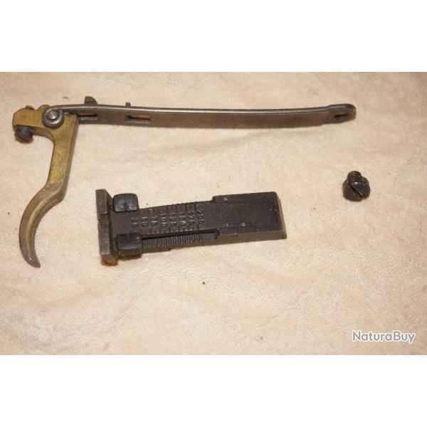Hausse et d�tente pour carabine monocoup  VOERE et AKAH