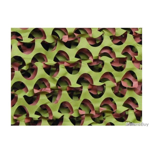 FILET DE CAMOUFLAGE CAMOSYSTEMS BASIC - 78M X 2.40M - MARRON/VERT