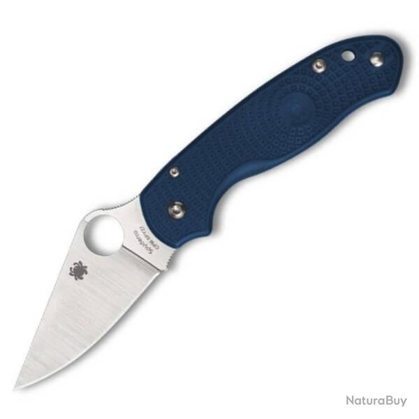 couteau de poche Spyderco Para 3 FRN bleu