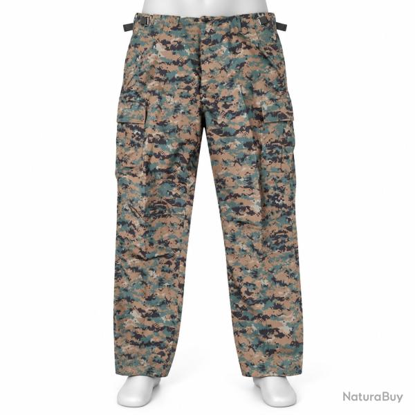 Treillis de combat style BDU camouflage digital savan - Taille 56 civile - Taille militaire 112