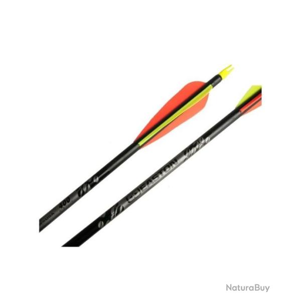 EASTON - 6 FL�CHES XX75 GAMEGETTER AVEC VANES PLASTIQUES - SPIN 340