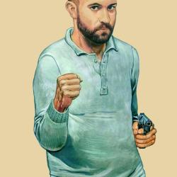 Cible pj liege n&deg;19 88,5x63,5 - papier - L'unit&eacute;