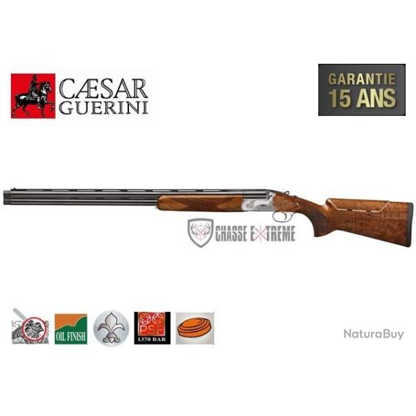 Fusil CAESAR GUERINI Invictus I Cal 12/70 76cm CI bande plate - Droitier