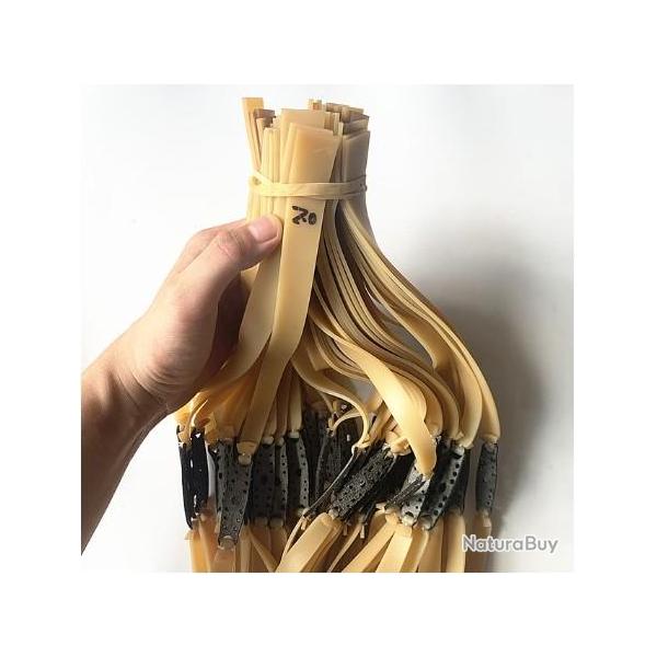 Elastiques fronde 2 mm d'paisseur 3 PC - LIVRAISON OFFERTE