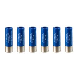Cartouche Pompe 15 billes (Pack de 6) Bleu (S&T)