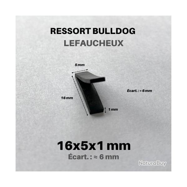 Ressort Bulldog renforc�  [16x5x1] �cart 6 mm