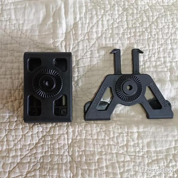 Ensemble de fixations IMI :1 pour syst�me MOLLE ,+ 1 pour ceinturon