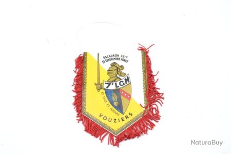 Fanion 25x18 cm Escadron Gendarmerie Mobile EGM 25/2 MIRANDE ORIGINAL