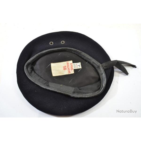 Bret bleu nuit Arme Franaise LAULHERE, ancien. Taille 56