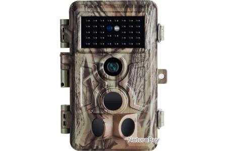 Caméra de chasse 32MP 1296P H.264 IP66 Étanche Grand Angle 120° Vision