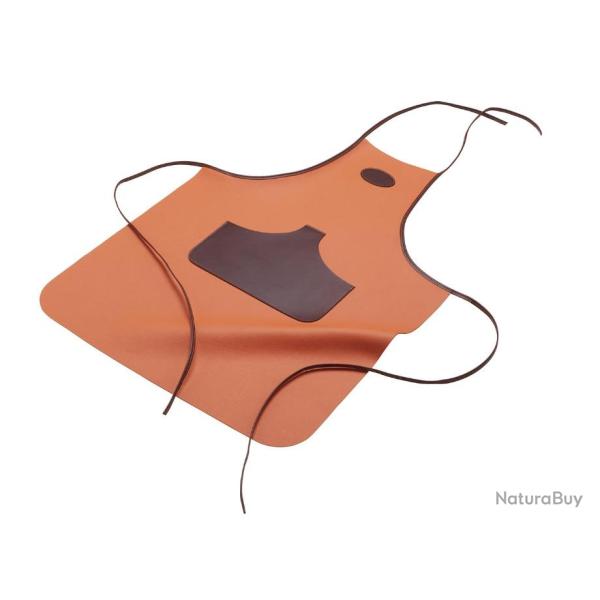 Tablier en cuir avec poche ALEXANDRE MAREUIL