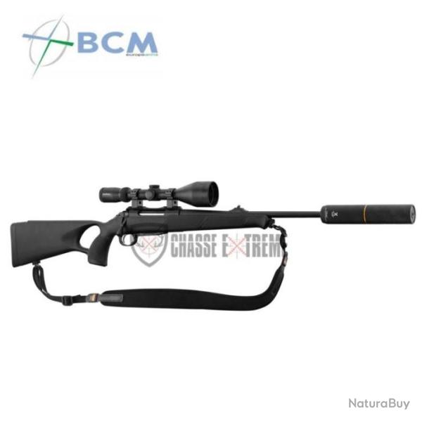 Pack Affut BCM Rubis Crosse Synth�tique avec Trou de Pouce avec Lunette + Silencieux Cal 7 Rem