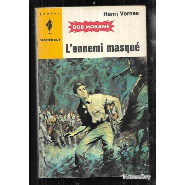 bob morane l'ennemi masqu n282 d'henri vernes  marabout junior
