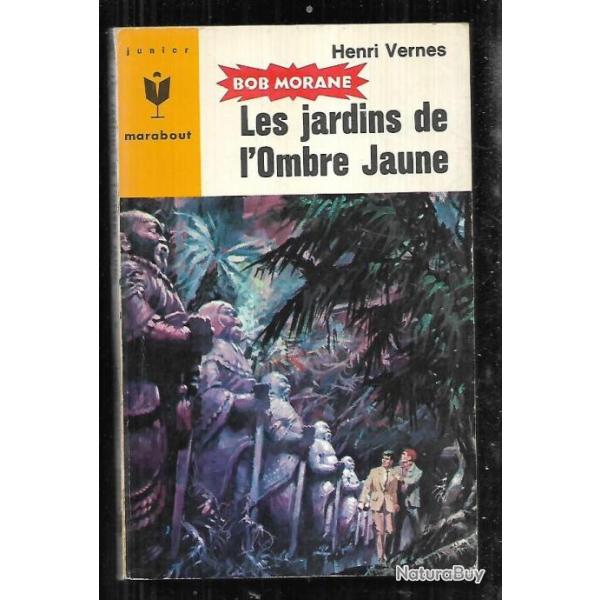 bob morane les jardins de l'ombre jaune n315 d'henri vernes  marabout junior