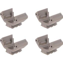 Rail M4 Amoeba Pro (Set de 4 Pcs) Desert (Ares)