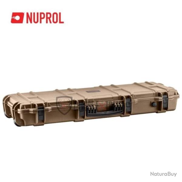 Mallette NUPROL Waterproof 103 X 33 X 15 Cm pour Armes Longues Tan