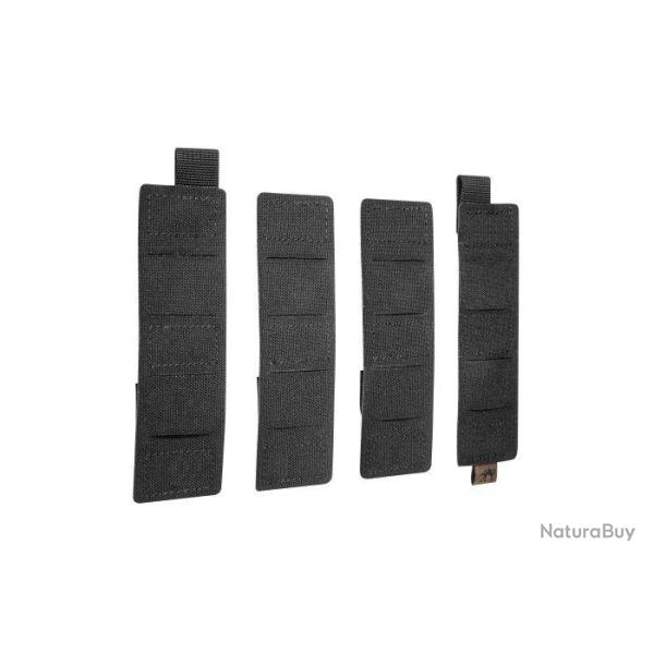 TT SGL MOLLE ADAPTER SET - Adaptateur Molle/Velcro NOIR TASMANIAN TIGER