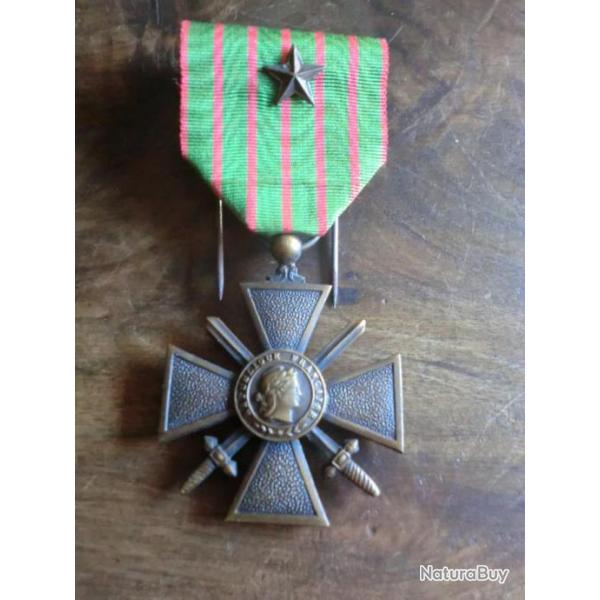 MEDAILLE CROIX DE GUERRE  14 18