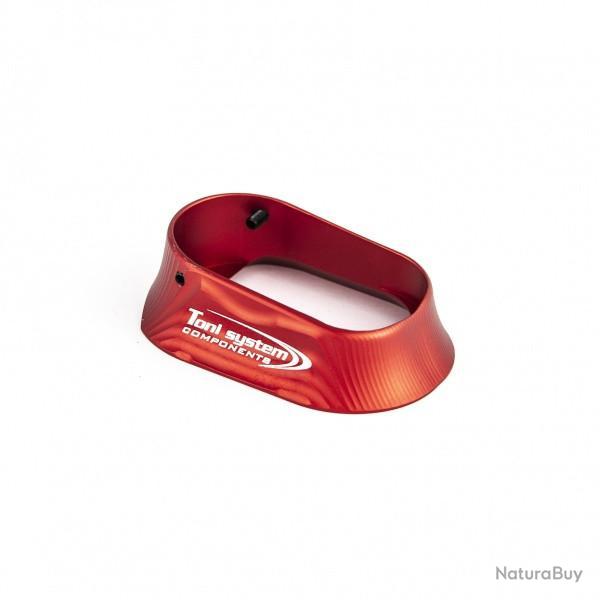 Magwell tactique pour HS mod. XDM-SF19 4.5 / 5.25 cal. 9mm / 40 S&W - Rouge - TONI SYSTEM
