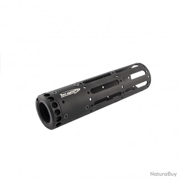 Tube de forend AR15 - 2 fentes, longueur 190 mm - Noir - TONI SYSTEM