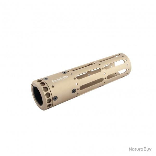 Tube de forend AR15 - 2 fentes, longueur 190 mm - Sable - TONI SYSTEM