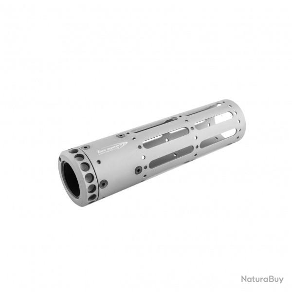 Tube de forend AR15 - 2 fentes, longueur 190 mm - Gris - TONI SYSTEM