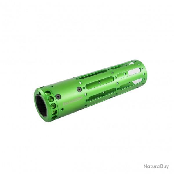 Tube de forend AR15 - 2 fentes, longueur 190 mm - Vert - TONI SYSTEM
