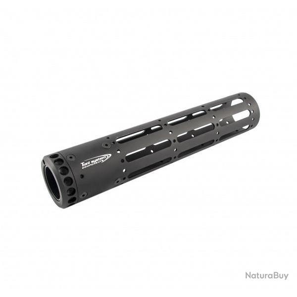 Tube de devant AR15 - 3 fentes, longueur 250mm - Noir - TONI SYSTEM