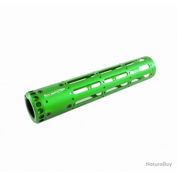 Tube de devant AR15 - 3 fentes, longueur 250mm - Vert - TONI SYSTEM