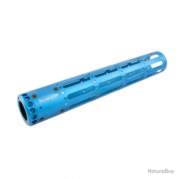 Tube de devant AR15 - 4 fentes, longueur 310mm - Bleu -  TONI SYSTEM